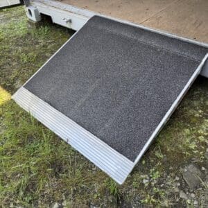 36" x 36" Aluminum Grit Coat Container Ramp-5000 LB AXLE LIMIT-LOCAL PICK UP ONLY