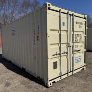 20′ x 8′ x 8.5′ Tall– New Shipping/Storage Container – Wind and Watertight – BEIGE