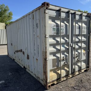 20′ x 8′ x 8.5′ Tall –Used Shipping / Storage Container-Wind and Watertight – GRAY