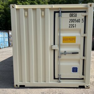 20′ x 8′ x 8.5′ Tall – New **TRI-DOOR**Shipping/Storage Container – Wind and Watertight–BEIGE