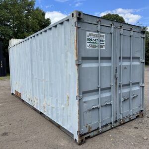 20′ x 8′ x 8.5′ Tall –Used Shipping / Storage Container-Wind and Watertight – GRAY