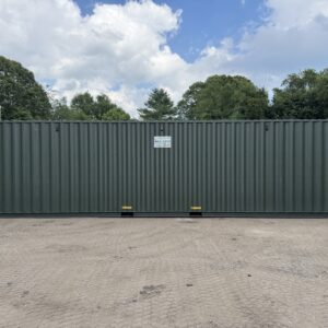 40′ x 8′ x 9.5′ Tall – New *High Cube Shipping/Storage Container – Wind and Watertight-GREEN
