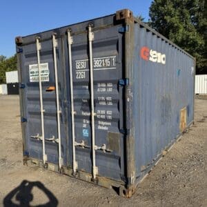 20′ x 8′ x 8.5′ Tall –Used Shipping / Storage Container-Wind and Watertight – BLUE