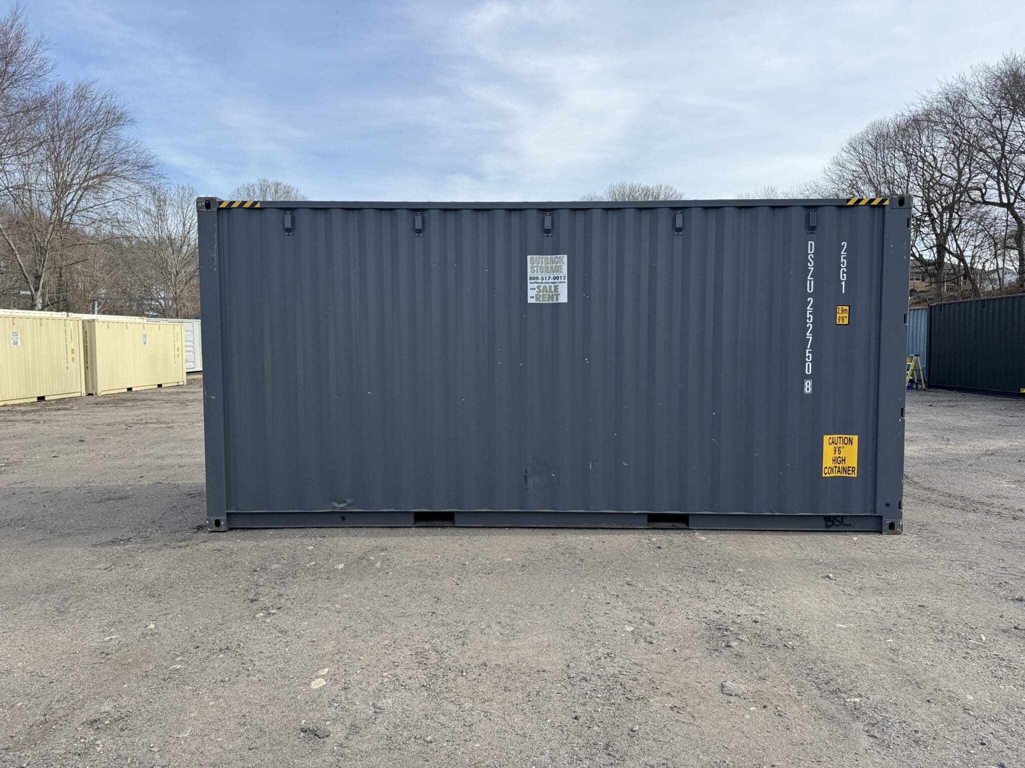 20′ x 8′ x 9.5′ Tall– New **HC** Shipping/Storage Container – Wind