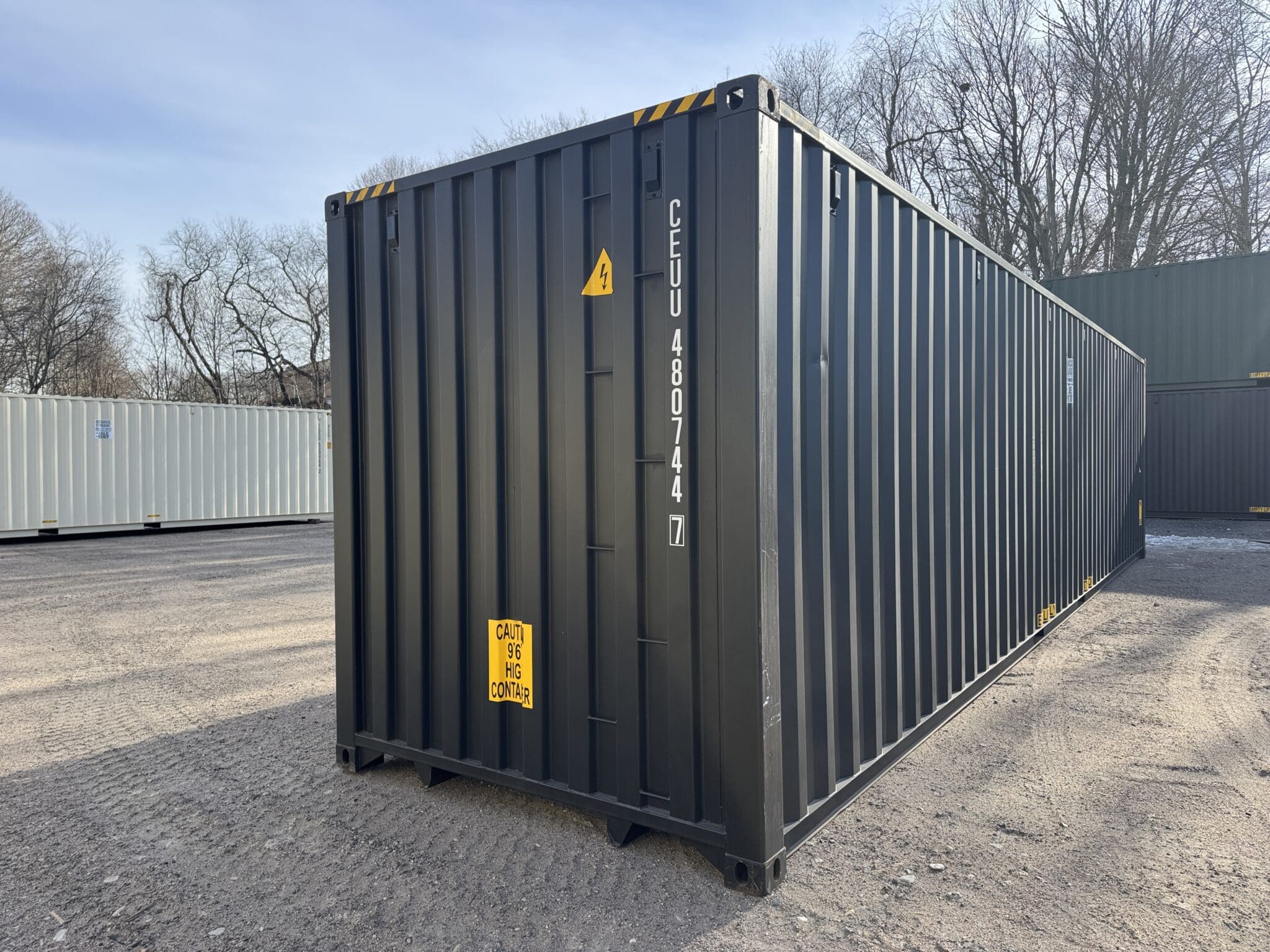 40′ x 8′ x 9.5′ Tall – New *High Cube Shipping/Storage Container