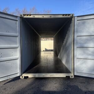 40′ x 8′ x 9.5′ Tall –New *High Cube**DOUBLE DOOR**Shipping/Storage Container – Wind and Watertight-BEIGE
