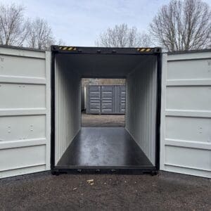 20′ x 8′ x 9.5′ Tall– New **HIGH CUBE DOUBLE DOOR** Shipping/Storage Container – Wind and Watertight – BLACK