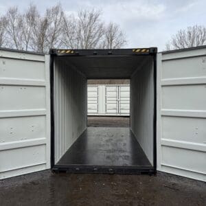 20′ x 8′ x 9.5′ Tall– New **HIGH CUBE DOUBLE DOOR** Shipping/Storage Container – Wind and Watertight – BLACK