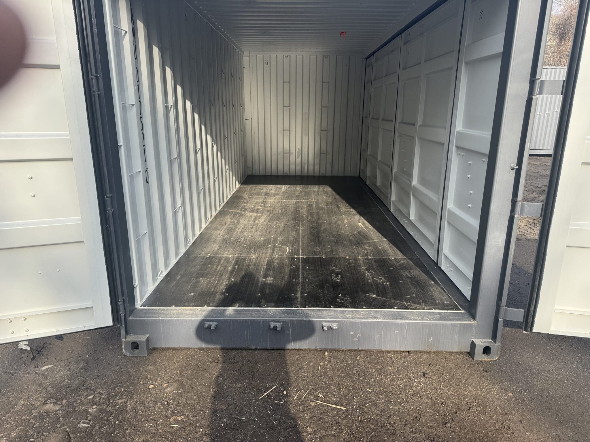 20′ x 8′ x 8.5′ Tall– New **OPEN SIDE**Shipping/Storage Container