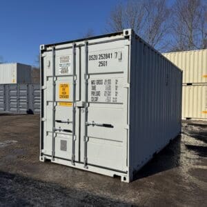 20′ x 8′ x 9.5′ Tall– New **HC** Shipping/Storage Container – Wind and Watertight – GRAY
