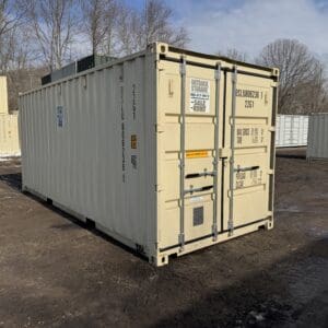 20′ x 8′ x 8.5′ Tall– New Shipping/Storage Container – Wind and Watertight – BEIGE