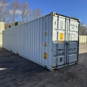 40′ x 8′ x 9.5′ Tall –New *High Cube*Shipping/Storage Container – Wind and Watertight - GRAY