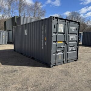 20′ x 8′ x 8.5′ Tall– New Shipping/Storage Container – Wind and Watertight – GRAY