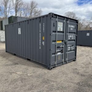 20′ x 8′ x 8.5′ Tall– New Shipping/Storage Container – Wind and Watertight – GRAY