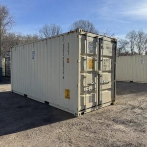 20′ x 8′ x 9.5′ Tall– New **HC** Shipping/Storage Container – Wind and Watertight – BEIGE