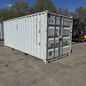 20′ x 8′ x 8.5′ Tall– New Shipping/Storage Container – Wind and Watertight – GRAY