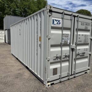 20′ x 8′ x 8.5′ Tall– New Shipping/Storage Container – Wind and Watertight – GRAY