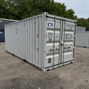 20′ x 8′ x 8.5′ Tall– New Shipping/Storage Container – Wind and Watertight – GRAY
