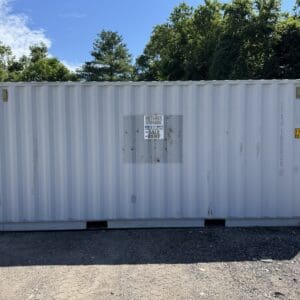 20′ x 8′ x 8.5′ Tall– Wind and Watertight **OFF RENT** Used Shipping / Storage Container – GRAY