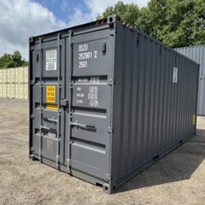 20′ x 8′ x 9.5′ Tall– New **HC** Shipping/Storage Container – Wind and Watertight – GRAY